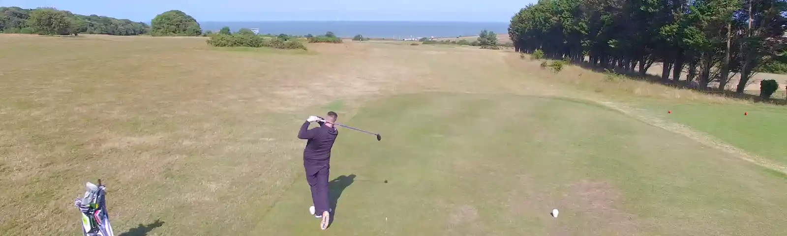 Man Playing Golf At North Foreland Golf Course Credit Tourism At Thanet District Council
