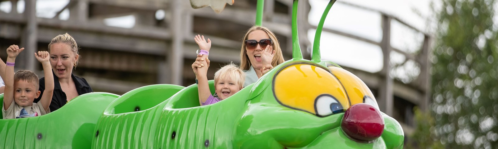 Caterpillar Ride At Dreamland Margate